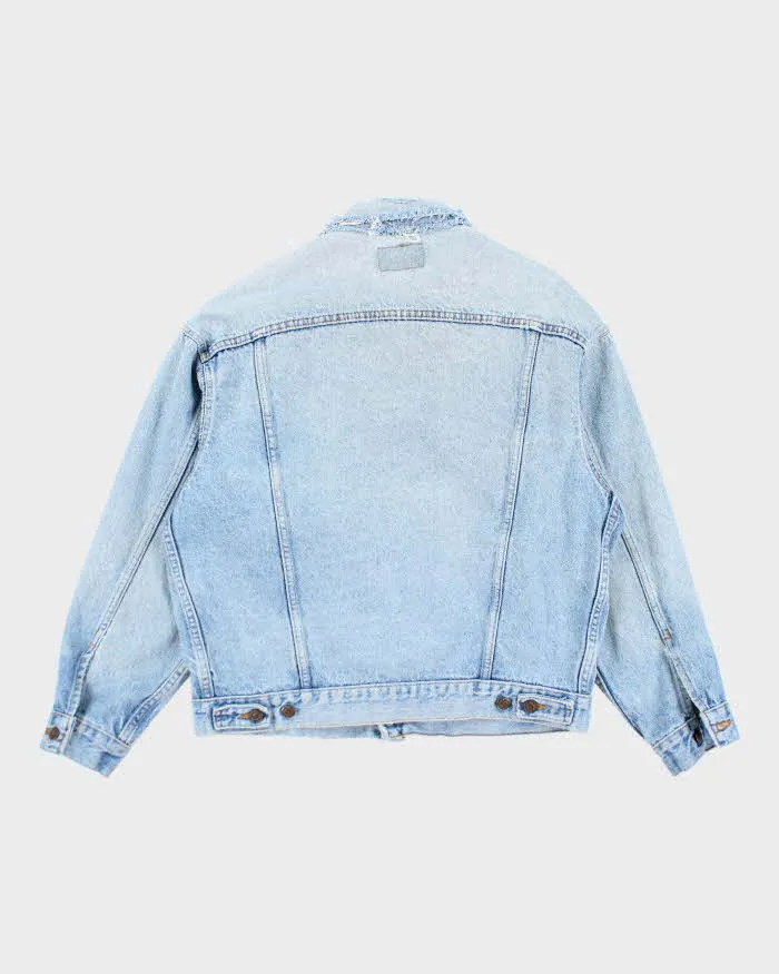 Vintage 90's Levi's Oversized Light Wash Denim Jacket - L sold by Rokit product image thumbnail 2