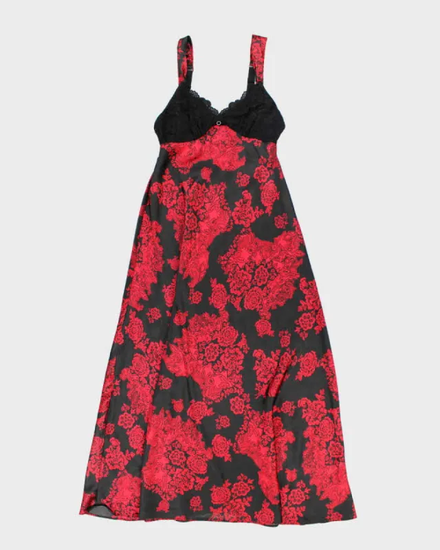 Vintage Y2k 00s In Bloom Slip Dress - M sold by Rokit