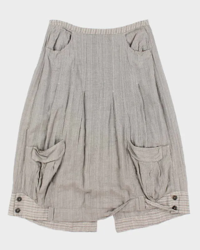 Vintage Y2k 00s Sandwich Skirt - S sold by Rokit