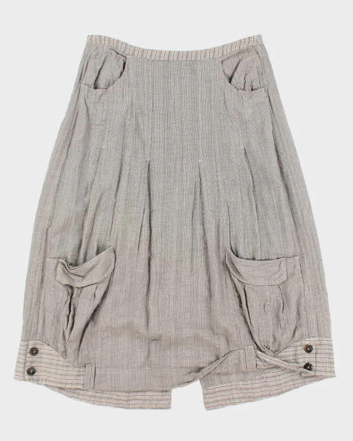 Vintage Y2k 00s Sandwich Skirt - S sold by Rokit