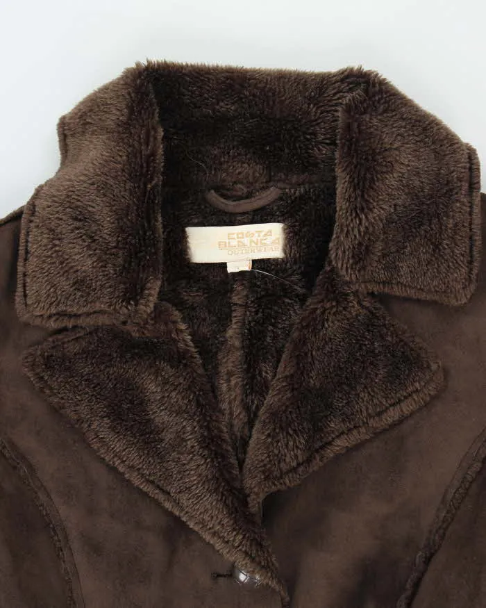 Vintage Costa Blanca Faux Suede Coat - XS sold by Rokit product image thumbnail 3