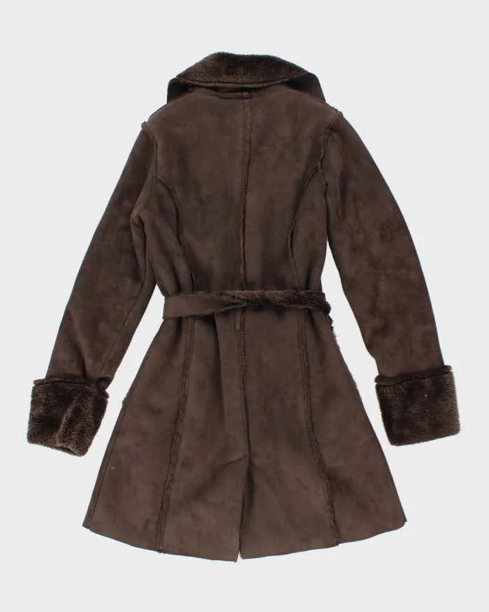 Vintage Costa Blanca Faux Suede Coat - XS sold by Rokit product image thumbnail 2