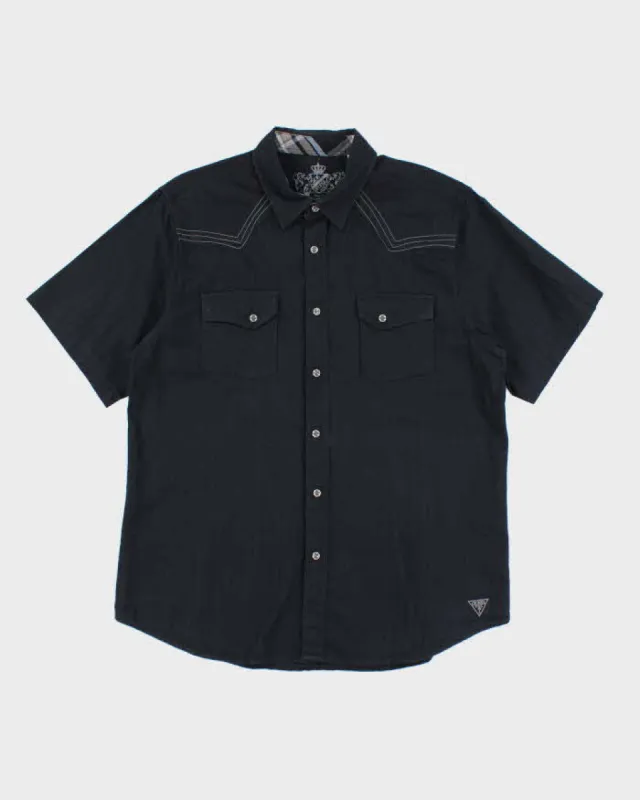 Vintage Y2k 00s Guess Short Sleeve Shirt - XL sold by Rokit