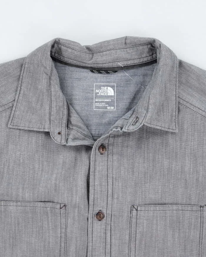 The North Face Grey Long Sleeve Shirt - M sold by Rokit product image thumbnail 3