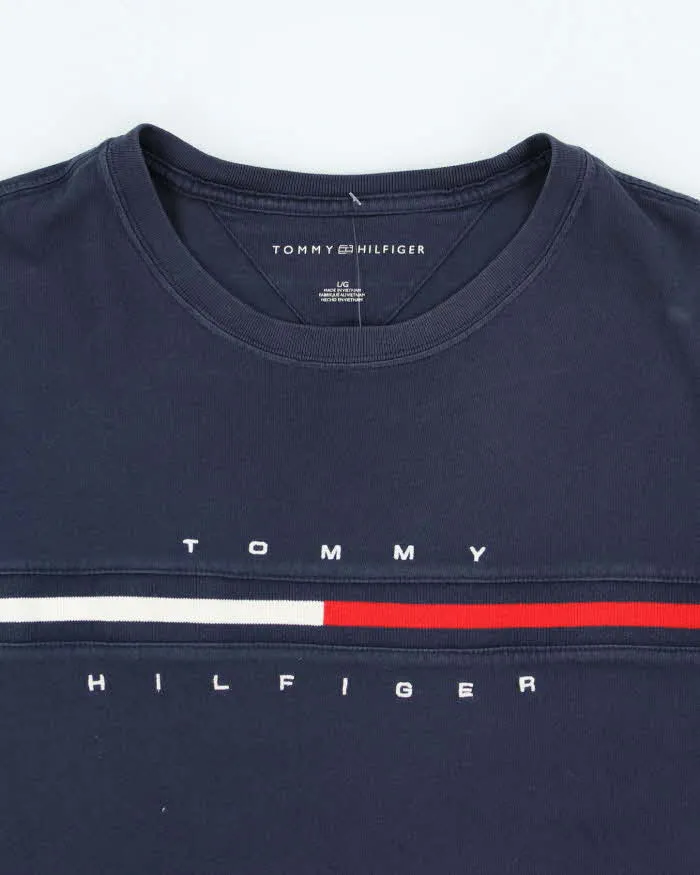 Vintage Tommy Hilfiger Flag Spell Out Graphic T-Shirt - L sold by Rokit product image thumbnail 3