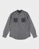 Vintage Y2k 00s Guess Grey Long Sleeve Shirt - L sold by Rokit