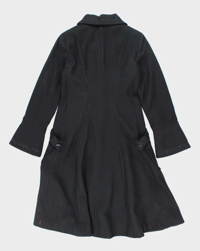 Vintage Y2k 00s Emily The Strange Wool Blend Embroidered Coat - M sold by Rokit product image thumbnail 2