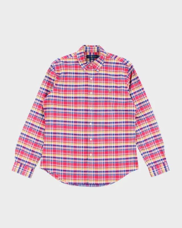 Vintage Ralph Lauren Checked Long Sleeve Shirt - L sold by Rokit