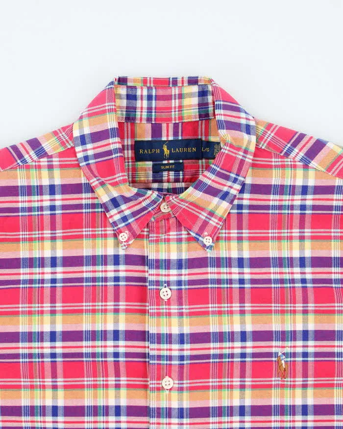 Vintage Ralph Lauren Checked Long Sleeve Shirt - L sold by Rokit product image thumbnail 3