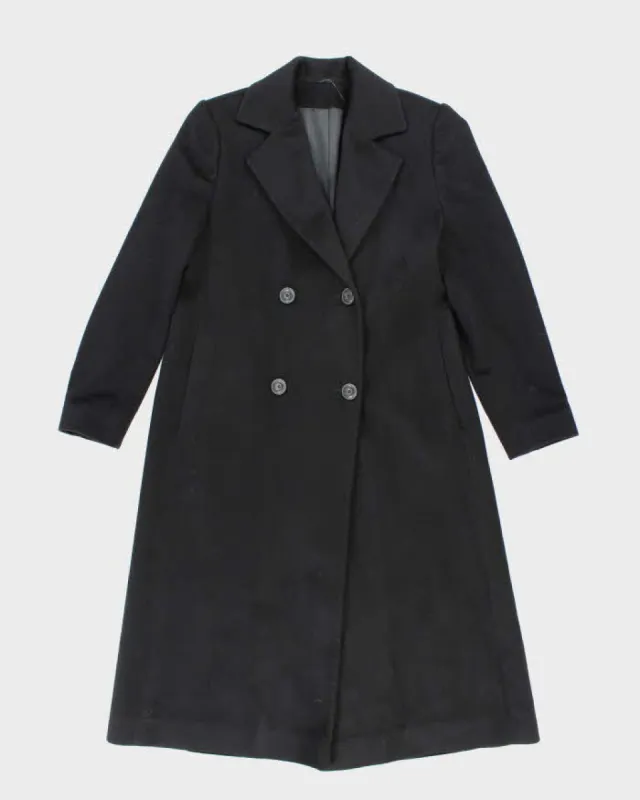 Vintage Cashmere Double Breasted Coat - L sold by Rokit
