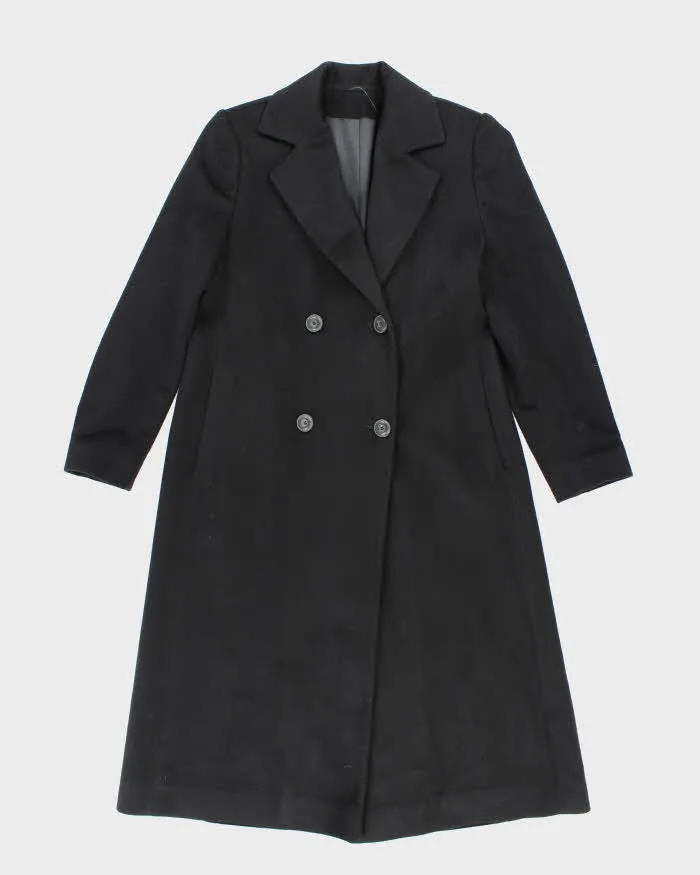 Vintage Cashmere Double Breasted Coat - L sold by Rokit