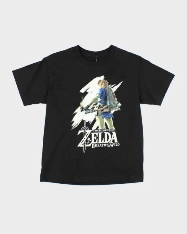 The Legend of Zelda Breath of the Wild Game Promo T-Shirt - M sold by Rokit