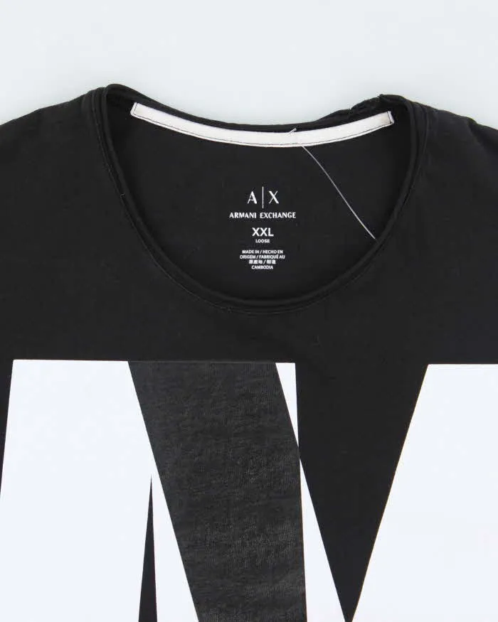 Vintage 2000's Armani Exchange Big Logo Graphic T-Shirt - XXL sold by Rokit product image thumbnail 3