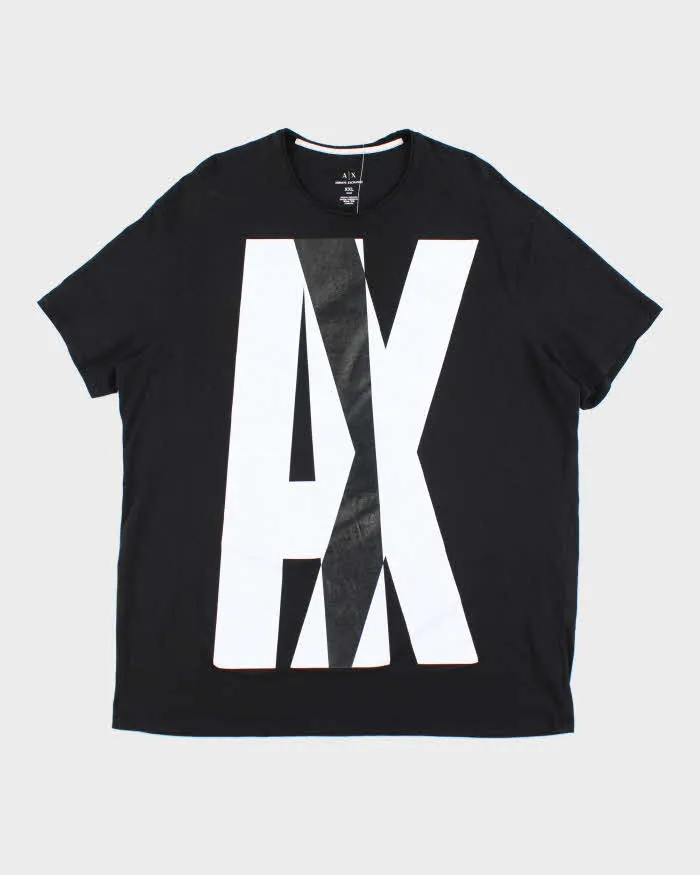 Vintage 2000's Armani Exchange Big Logo Graphic T-Shirt - XXL sold by Rokit