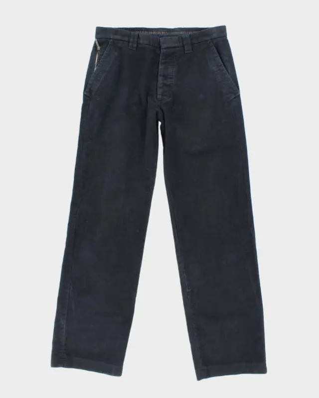 Vintage Burberry Brushed Cotton Trousers - W32 L32 sold by Rokit