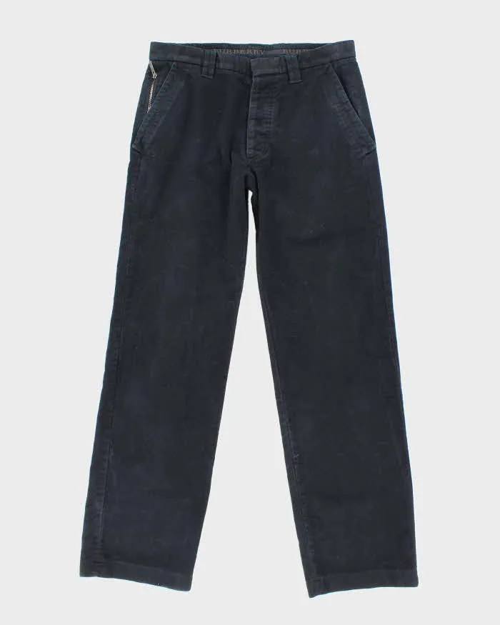 Vintage Burberry Brushed Cotton Trousers - W32 L32 sold by Rokit