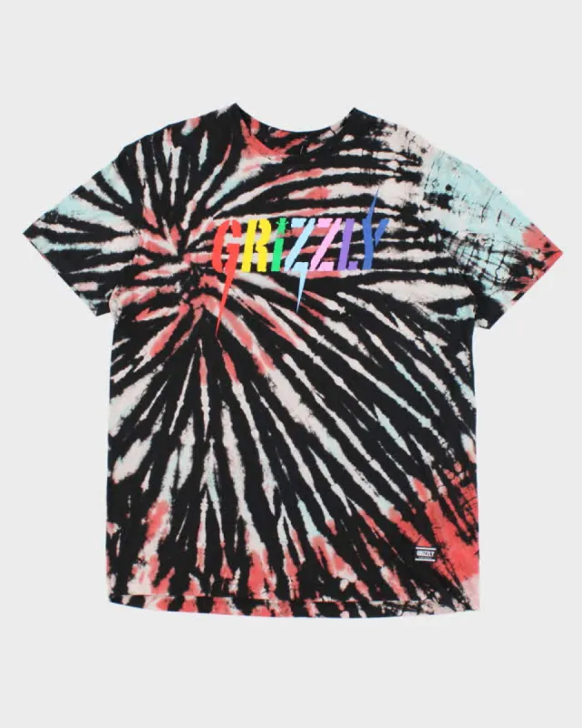 Grizzly Griptape Multi Colour Skate Graphic T-Shirt - XL sold by Rokit
