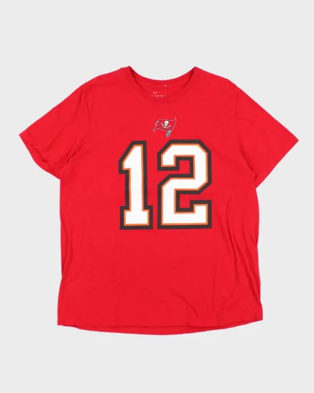 Nike Tampa Bay Buccaneers Tom Brady NFL T-Shirt - L made by Nike