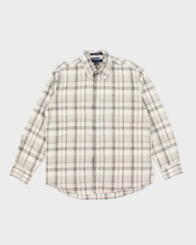 Tommy Hilfiger Checked Long Sleeve Shirt - M sold by Rokit