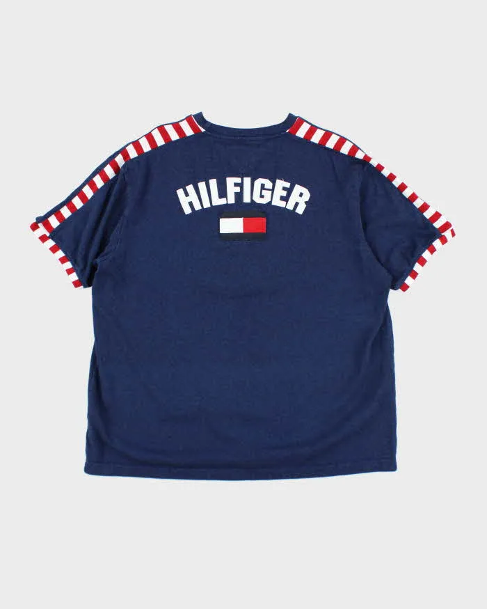 Vintage 90's Tommy Hilfiger Heavyweight H Logo T-Shirt - XL sold by Rokit product image thumbnail 2