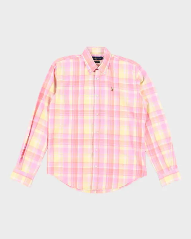 Vintage Ralph Lauren Checked Long Sleeve Shirt - L sold by Rokit