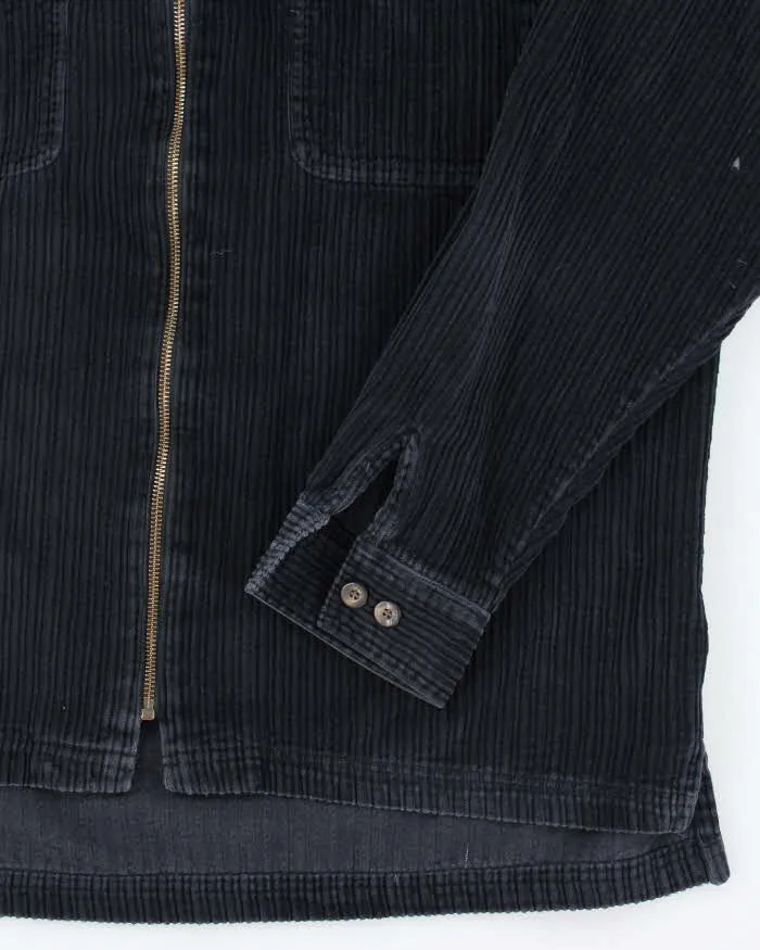 Vintage Y2K Heavyweight Jumbo Corduroy Zip Up Shirt - M sold by Rokit product image thumbnail 4
