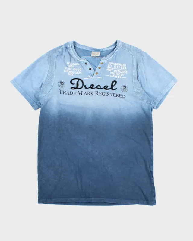 Vintage Y2K Diesel Gothic Style T-Shirt - XL made by Diesel