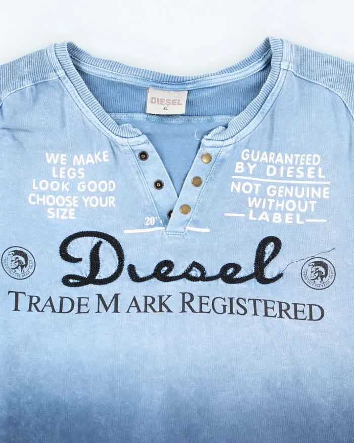Vintage Y2K Diesel Gothic Style T-Shirt - XL sold by Rokit product image thumbnail 3