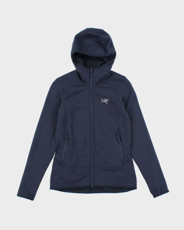 Arc'teryx Navy Hooded Fleece - XS sold by Rokit