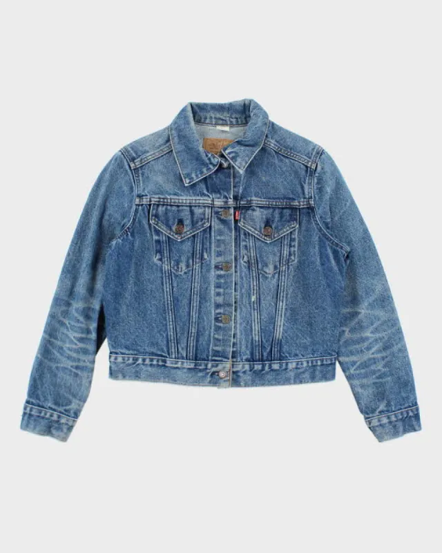 Vintage 90's Levi's Dark Wash Denim Jacket - L sold by Rokit