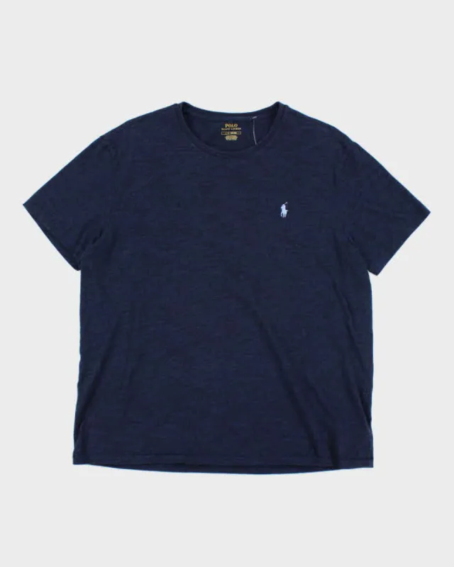 Vintage Ralph Lauren Small Horse Lightweight T-Shirt - L sold by Rokit