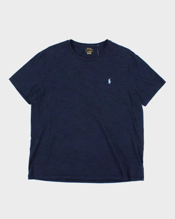 Vintage Ralph Lauren Small Horse Lightweight T-Shirt - L sold by Rokit