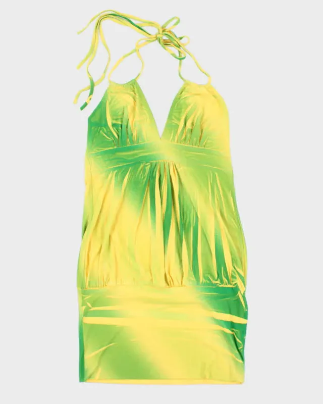 Vintage Y2k 00s Polaris USA Halter Neck Mini Dress - XS sold by Rokit
