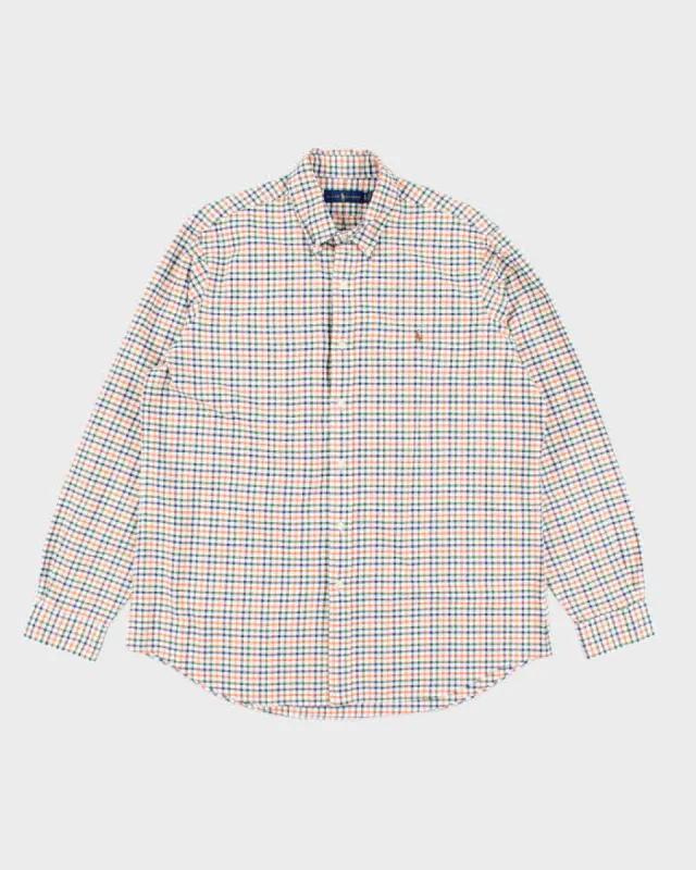 Vintage Ralph Lauren Checked Long Sleeve Shirt - XL sold by Rokit