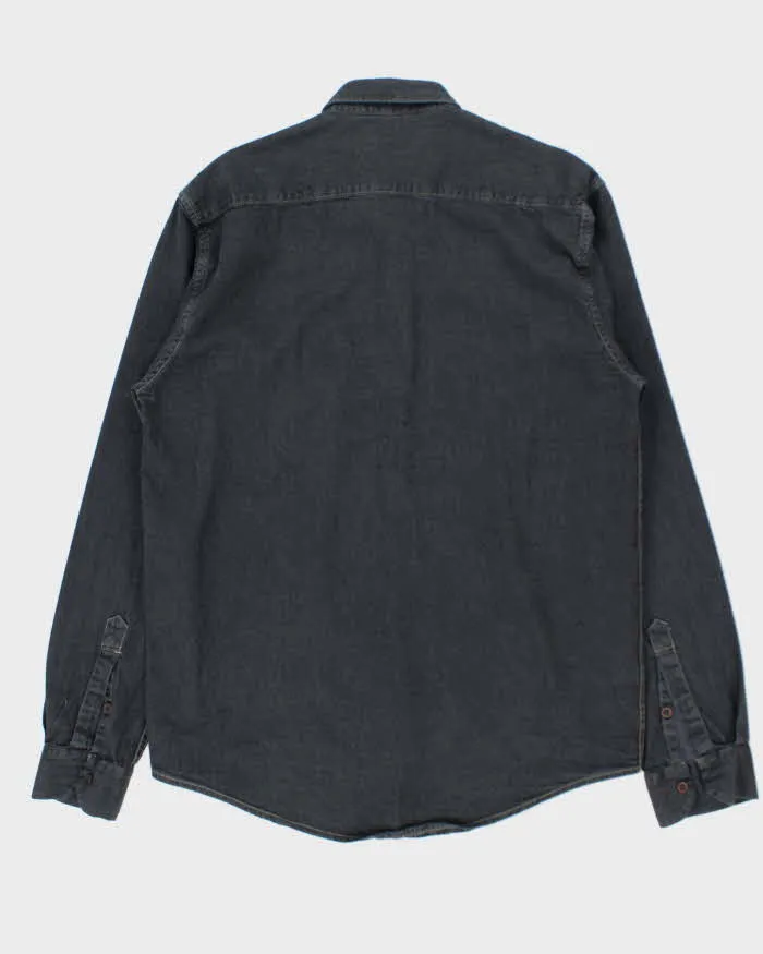 Vintage Y2K True Religion Dark Wash Button Up Denim Shirt - XXL sold by Rokit product image thumbnail 2