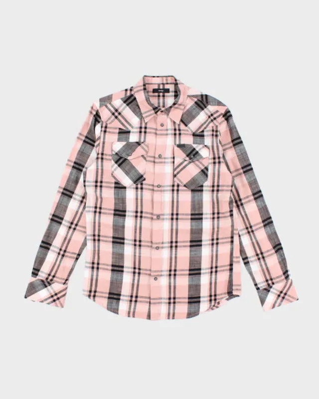 Vintage Y2k 00s Diesel Checked Long Sleeve Shirt - M sold by Rokit