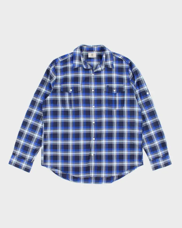 Vintage 2000's Timberland Oversized Flannel Shirt - XL sold by Rokit
