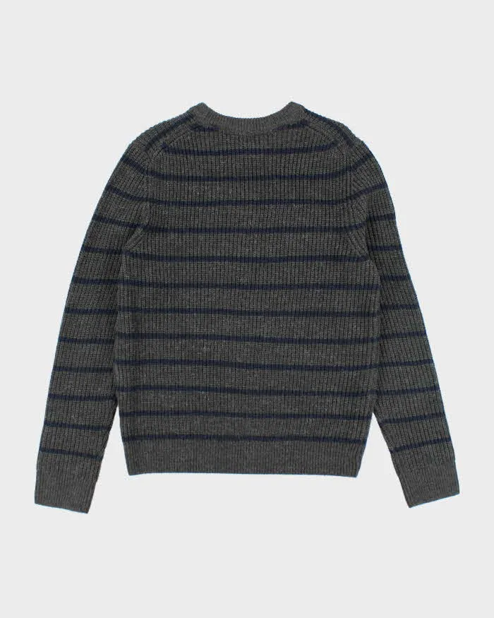 Vintage 90's Denver Hayes Striped Chunky Wool Blend Knit Jumper - S sold by Rokit product image thumbnail 2