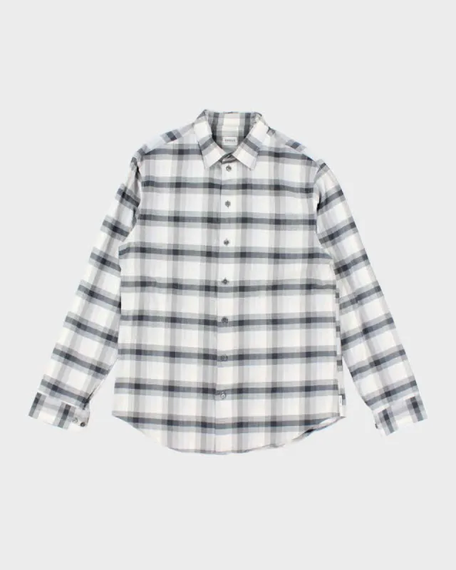 Vintage Y2K Armani Collezioni Checked Button Up Shirt - L sold by Rokit