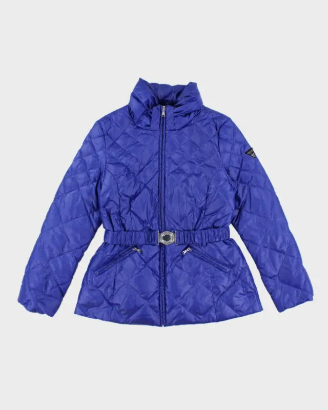 Vintage Women's Y2K Guess Insulated Puffer Jacket - L made by Guess