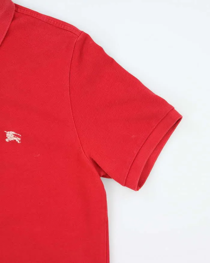 Vintage 2000's Burberry Brit Small Embroidered Logo Polo Shirt - M sold by Rokit product image thumbnail 4