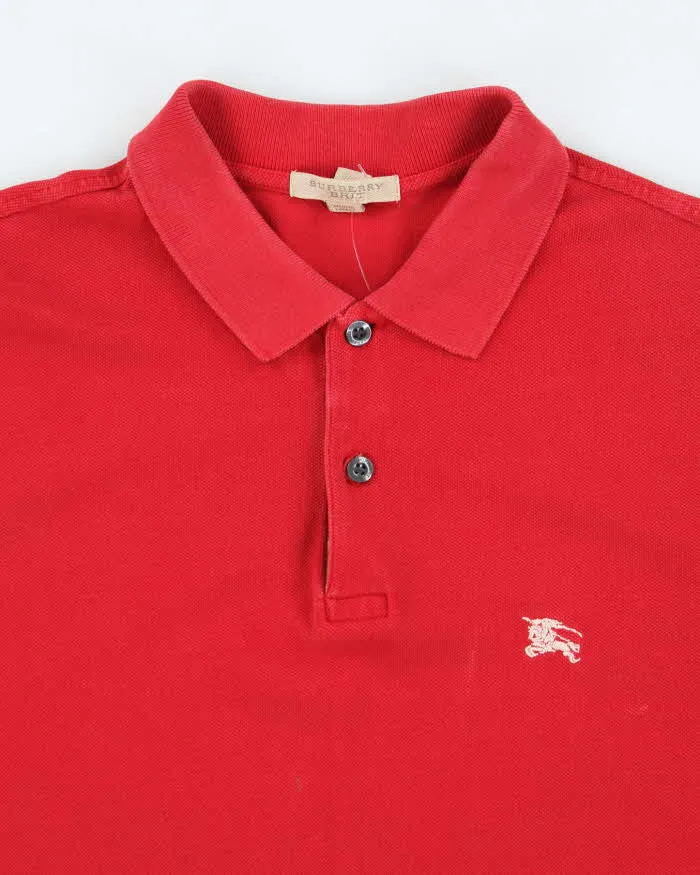 Vintage 2000's Burberry Brit Small Embroidered Logo Polo Shirt - M sold by Rokit product image thumbnail 3