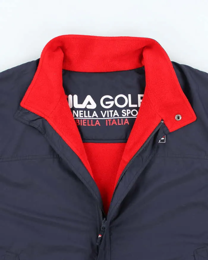 Vintage 90's FILA Thermal Insulated Reversible Windbreaker Jacket - L sold by Rokit product image thumbnail 3