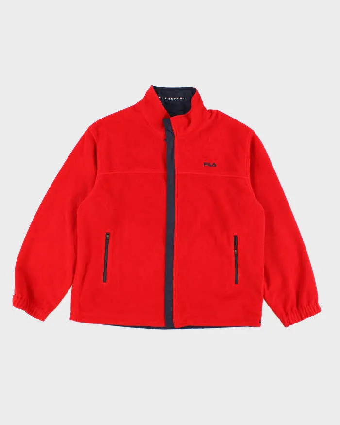 Vintage 90's FILA Thermal Insulated Reversible Windbreaker Jacket - L sold by Rokit product image thumbnail 5