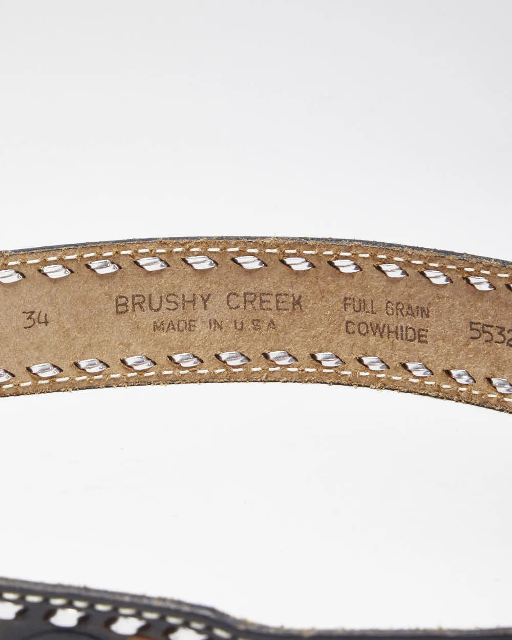 Harley Davidson Leather Belt - W30-34 sold by Rokit product image thumbnail 3