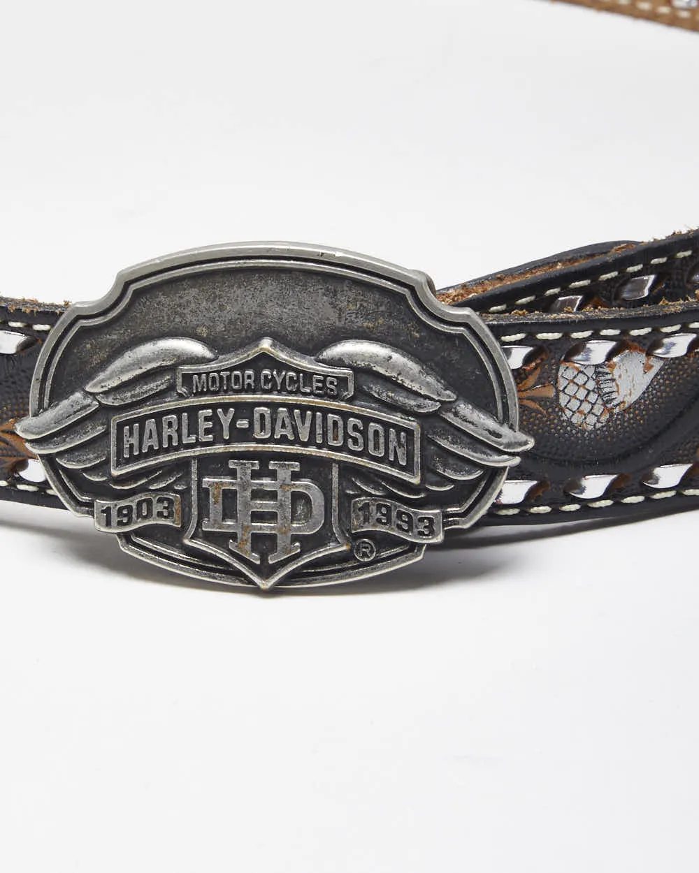 Harley Davidson Leather Belt - W30-34 sold by Rokit product image thumbnail 4