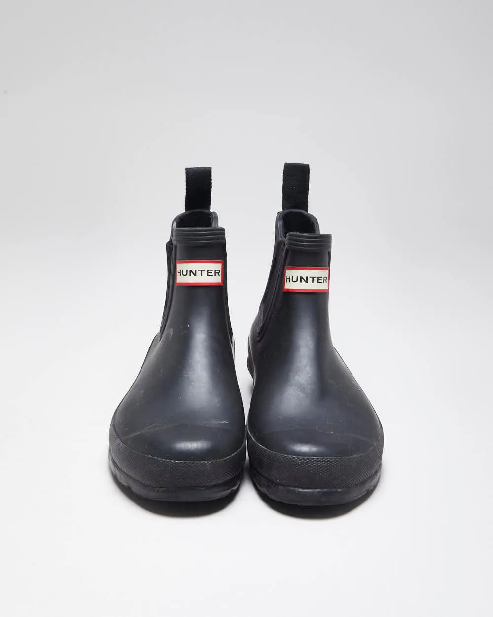 Hunter Black Short Wellington Boots - UK4 sold by Rokit product image thumbnail 3