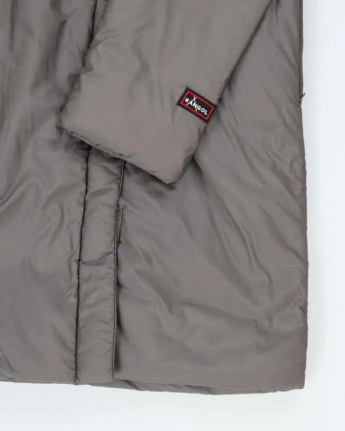 Vintage Women's 90's Kangol Insulated Long Down Jacket - S sold by Rokit product image thumbnail 4