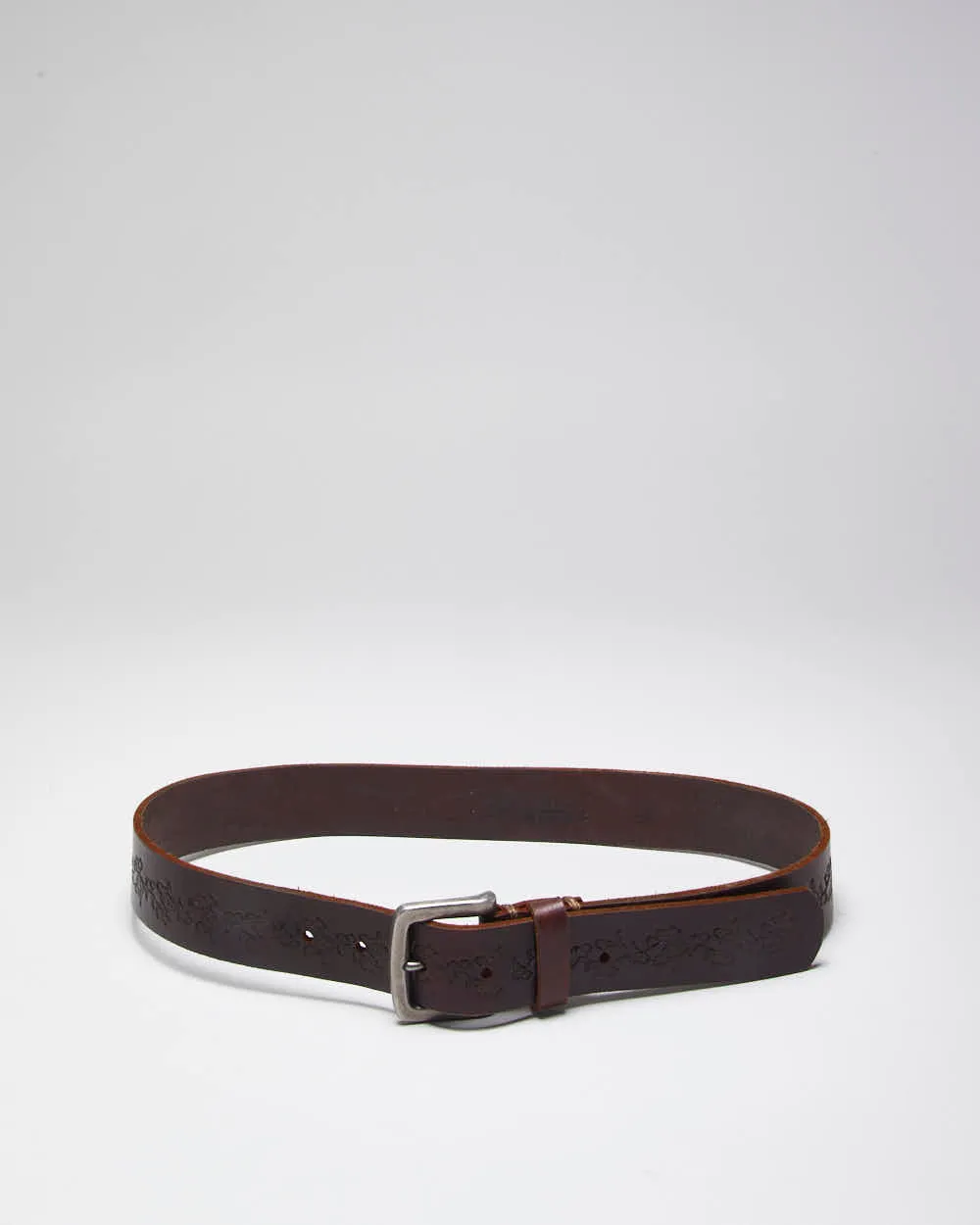 Vintage Bluenotes Leather Belt - W29-35 sold by Rokit product image thumbnail 2