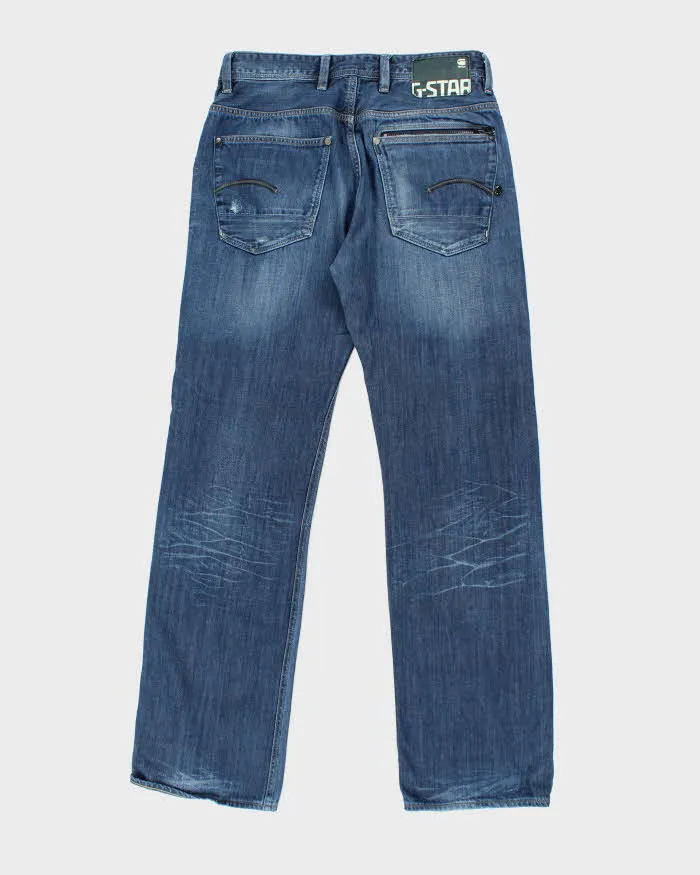 Vintage Y2K G-Star Raw Dark Wash Relaxed Fit Jeans - W32 L33 sold by Rokit product image thumbnail 2